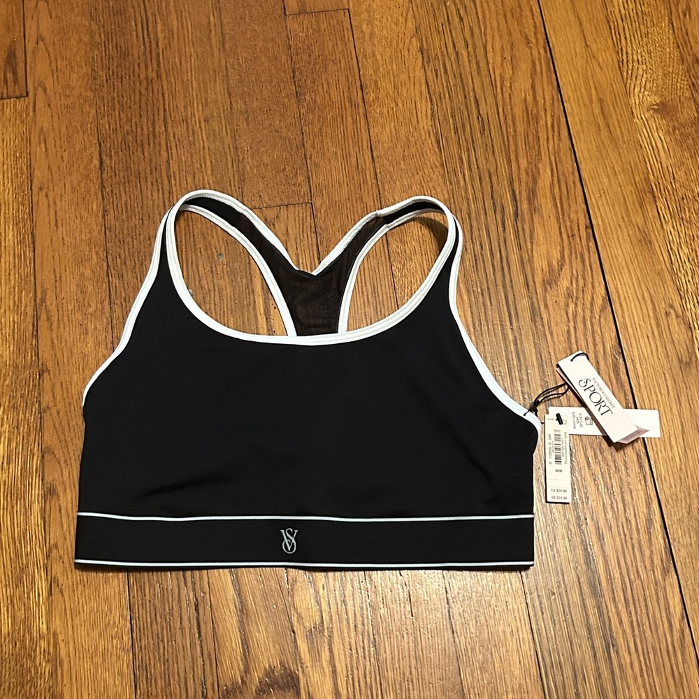 Victoria's Secret Black and White Sports Bra